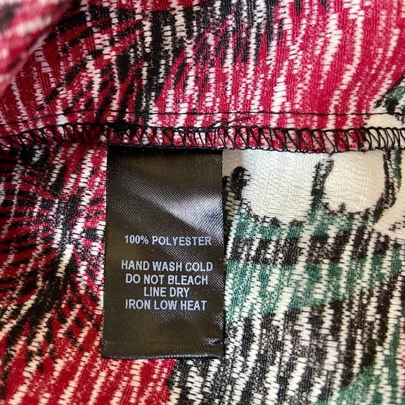 Lulu’s Wild Orchid Red Floral Print Dress - Picture 11 of 11